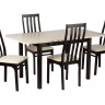 Обеденная группа для столовой и гостиной Обеденная группа Франц 3 Стол + 4 стула