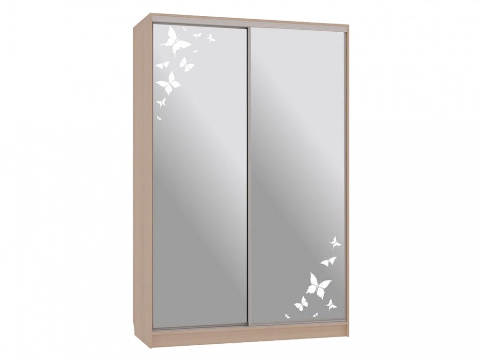 Шкаф-купе Колорадо 4 Бабочки