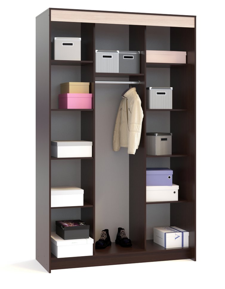 Шкаф-купе Контур ШР-1 с зеркалом