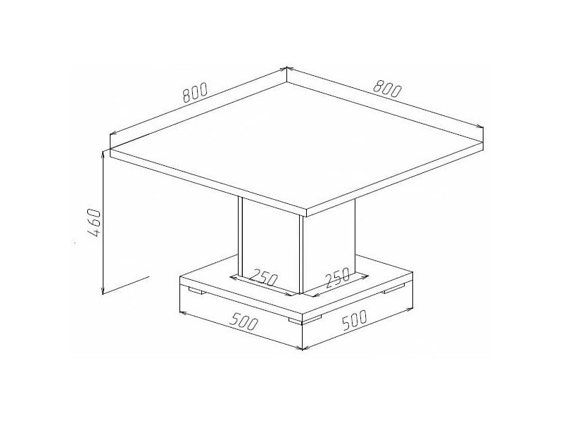 Журнальный столик Римини