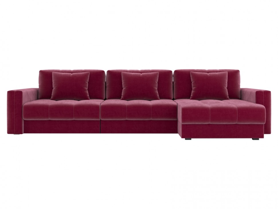 Угловой диван с оттоманкой Клермон Макси