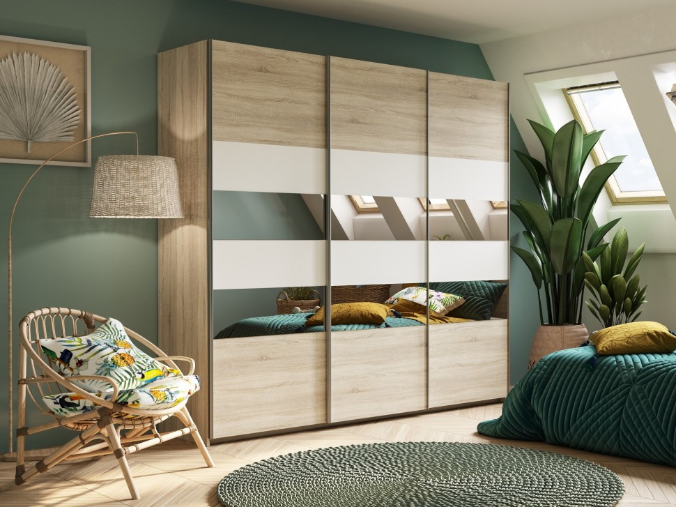 Шкаф-купе Шкаф-купе Фортуна 8 три двери