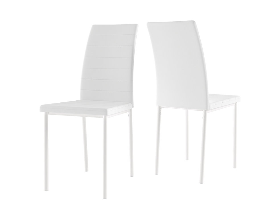 Обеденная группа для столовой и гостиной Раунд + 2 стула Винс