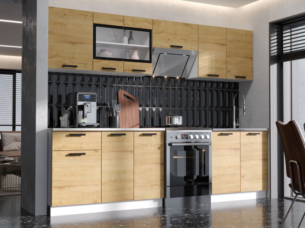 Кухонный гарнитур Хозяюшка 260 см