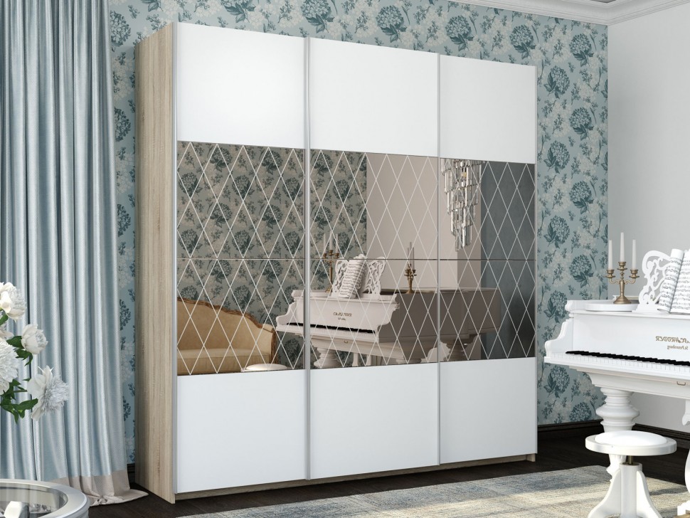 Шкаф-купе Шкаф-купе Фортуна 14 три двери