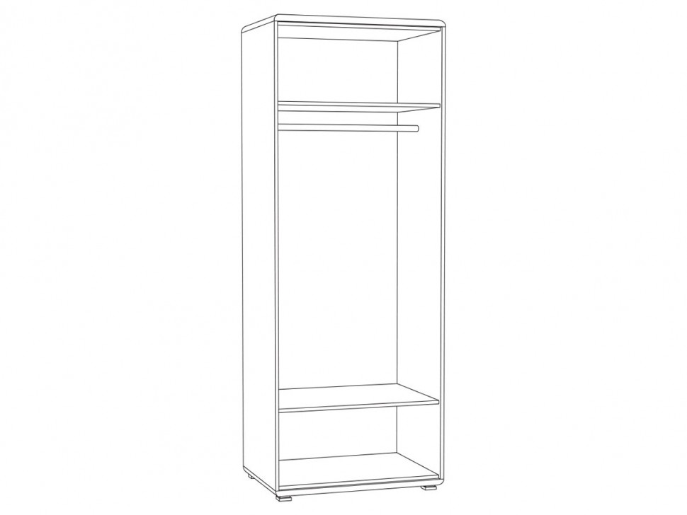 Распашной шкаф Шкаф 2 дв Мальта 13.236