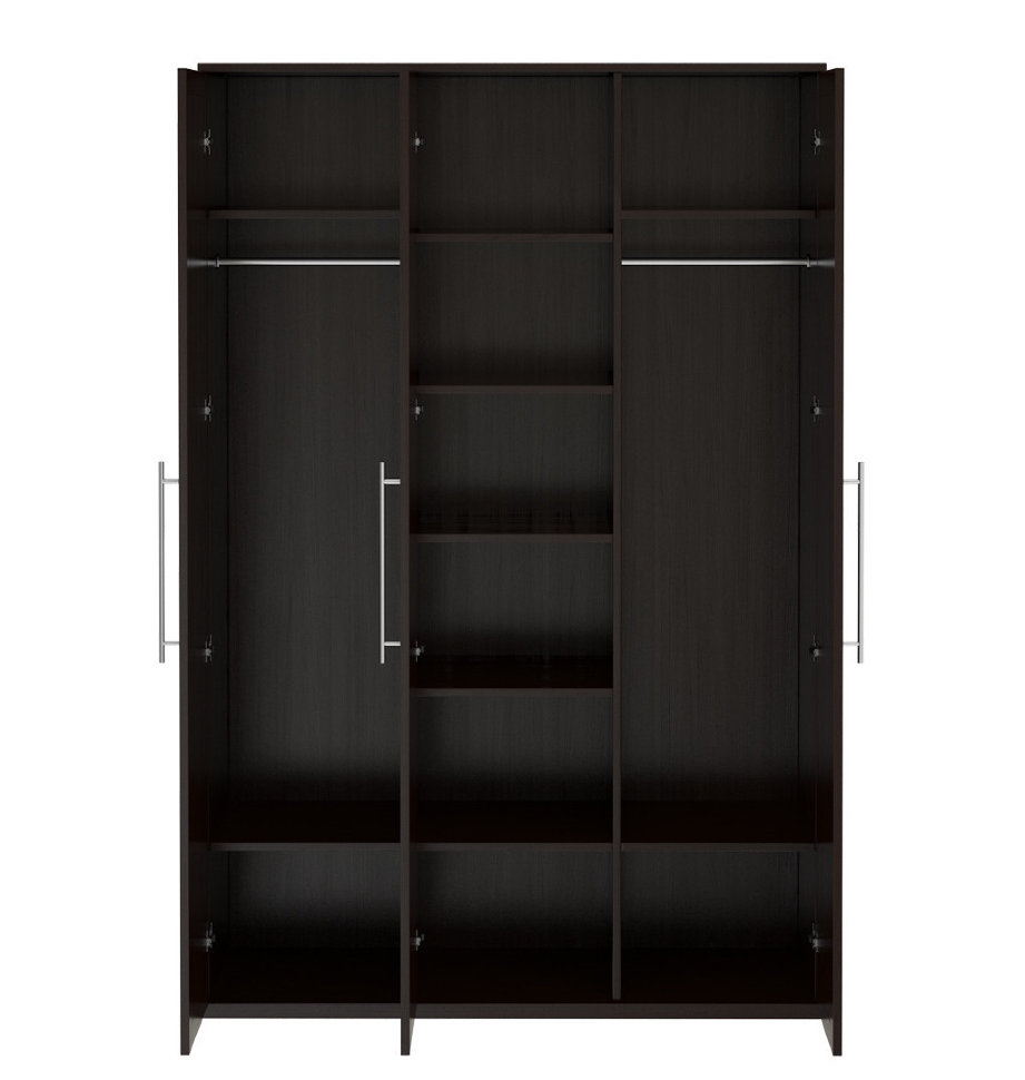 Распашной шкаф с зеркалом Парма