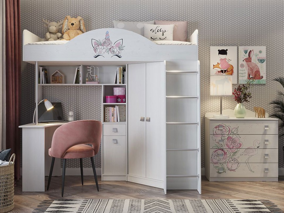 Кровать-чердак Фэнтези