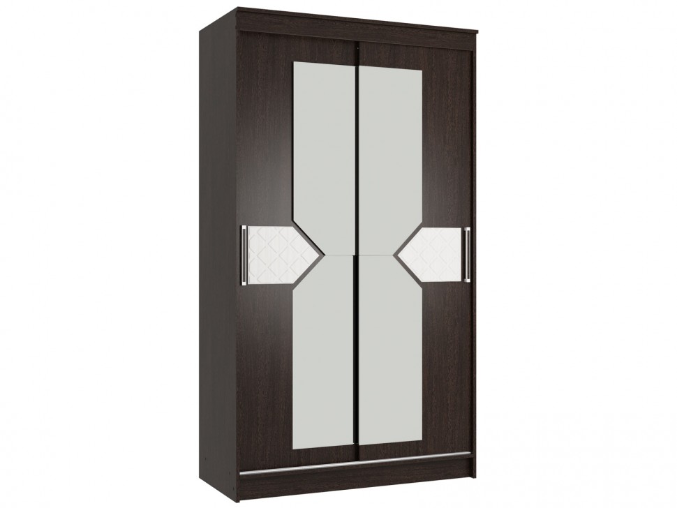 Шкаф 2-х створчатый с зеркалом Вероника