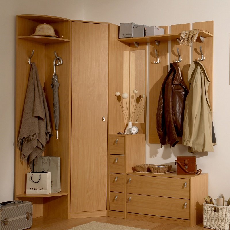 Настенная полка с зеркалом Комфорт