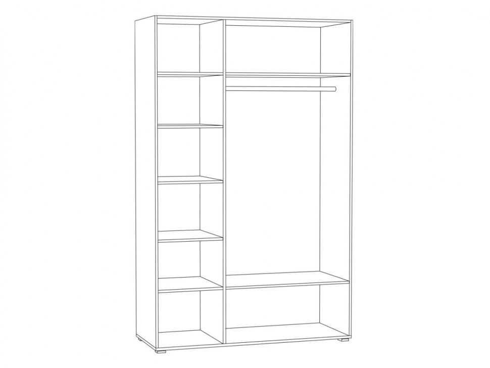 Распашной шкаф Нелли 13.10