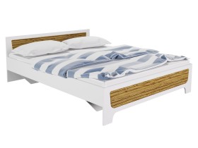 Двуспальная кровать Кровать Милана с основанием