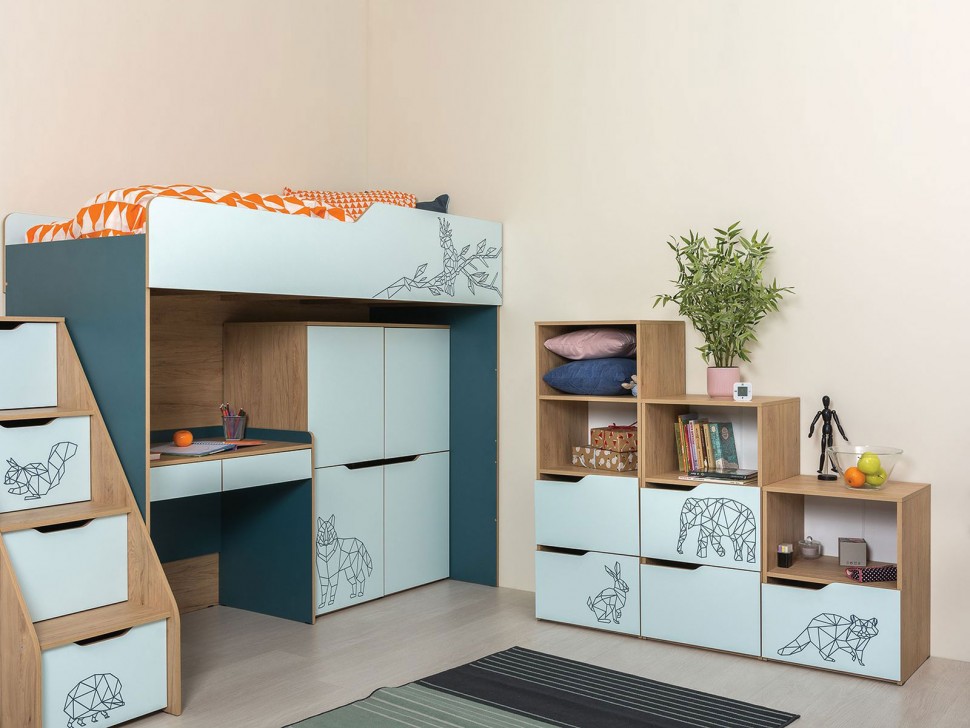 Комплект детской мебели Гудвин К3