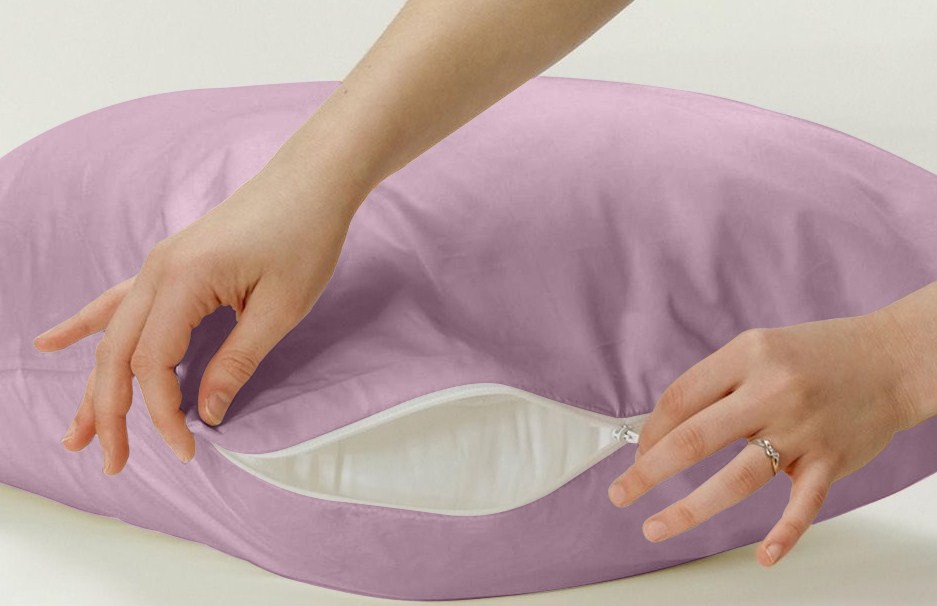 Комплект наволочек Джерси, фиолетовый