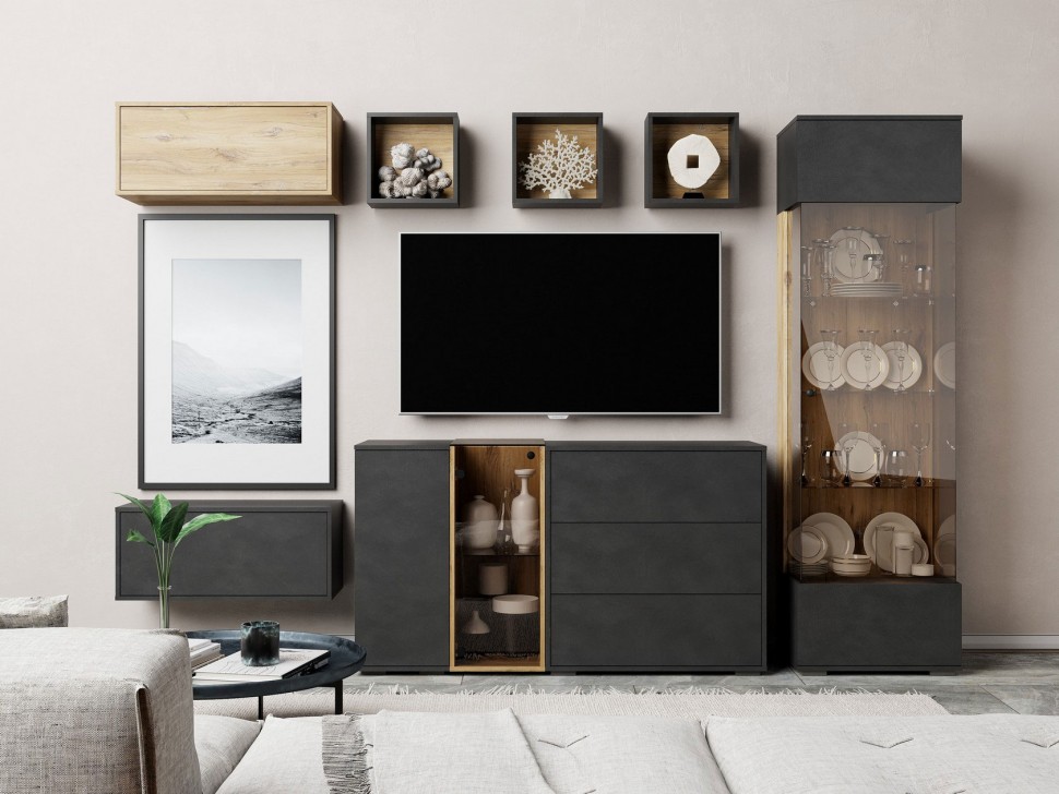 Шкаф-витрина Дакота