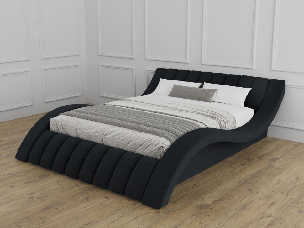 Мягкая кровать Mebelin Плавлайн