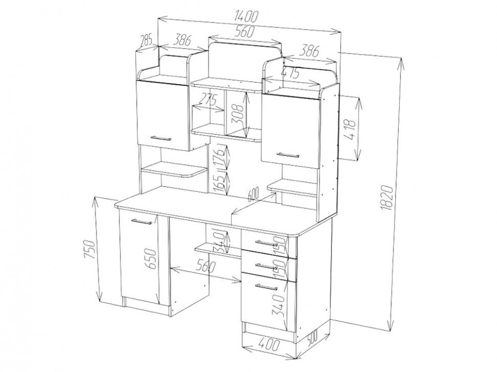 Компьютерный стол СК