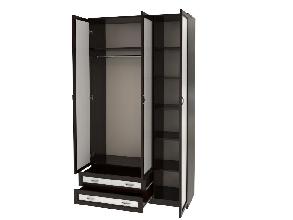 Шкаф для одежды с ящиками Мерлен