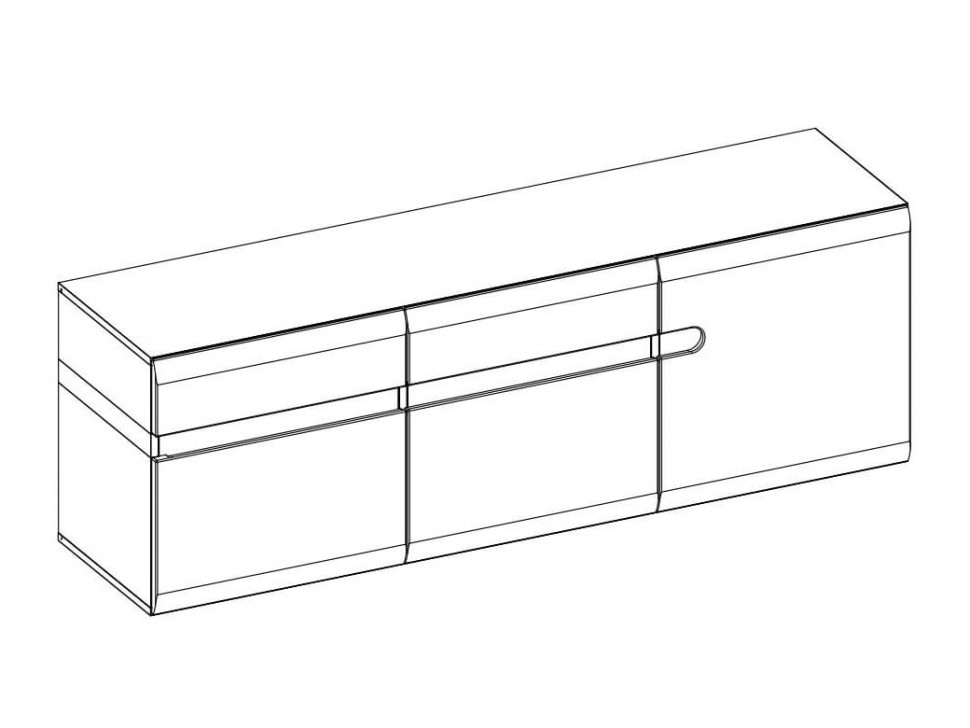 Шкаф навесной Линате